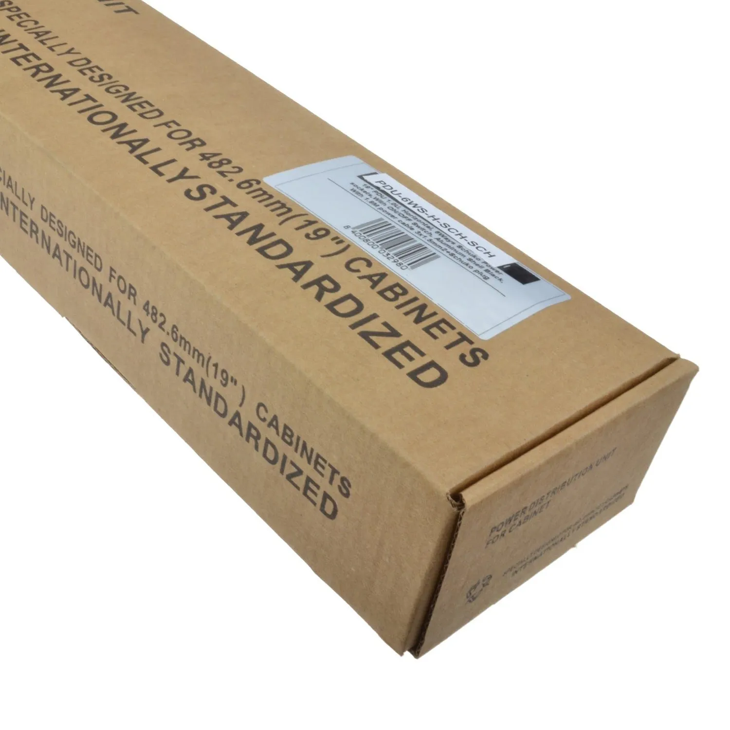 Kenable Rack PDU 6-fach Steckdosenleiste 19 Zoll 1,8 m mit Schalter