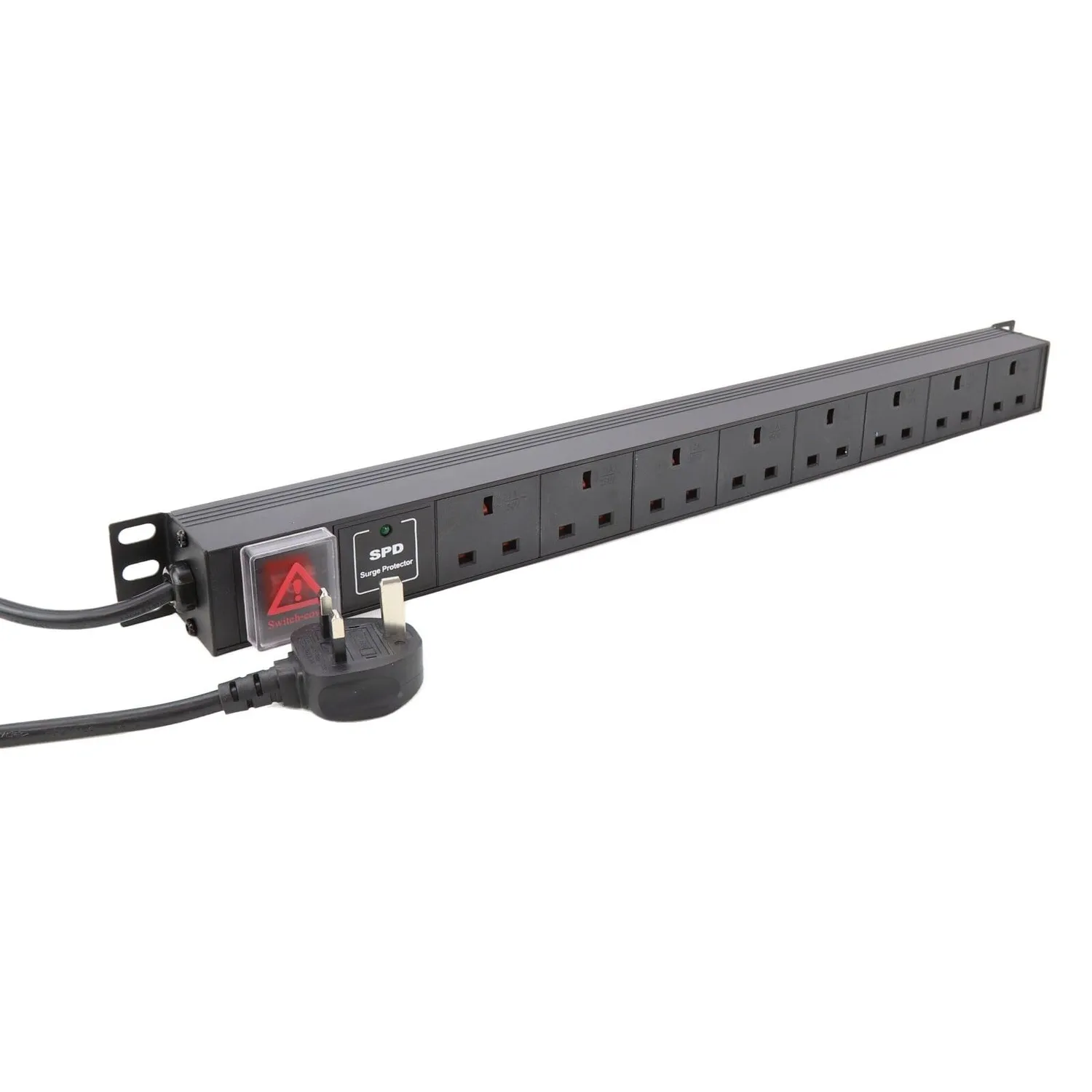 Kenable PDU Steckdosenleiste 8-fach vertikal Rack Schutz