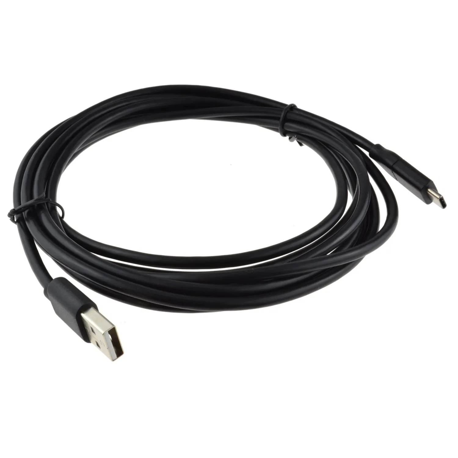 Kenable USB-C Ladekabel USB-A auf C 3 m schwarz 3A
