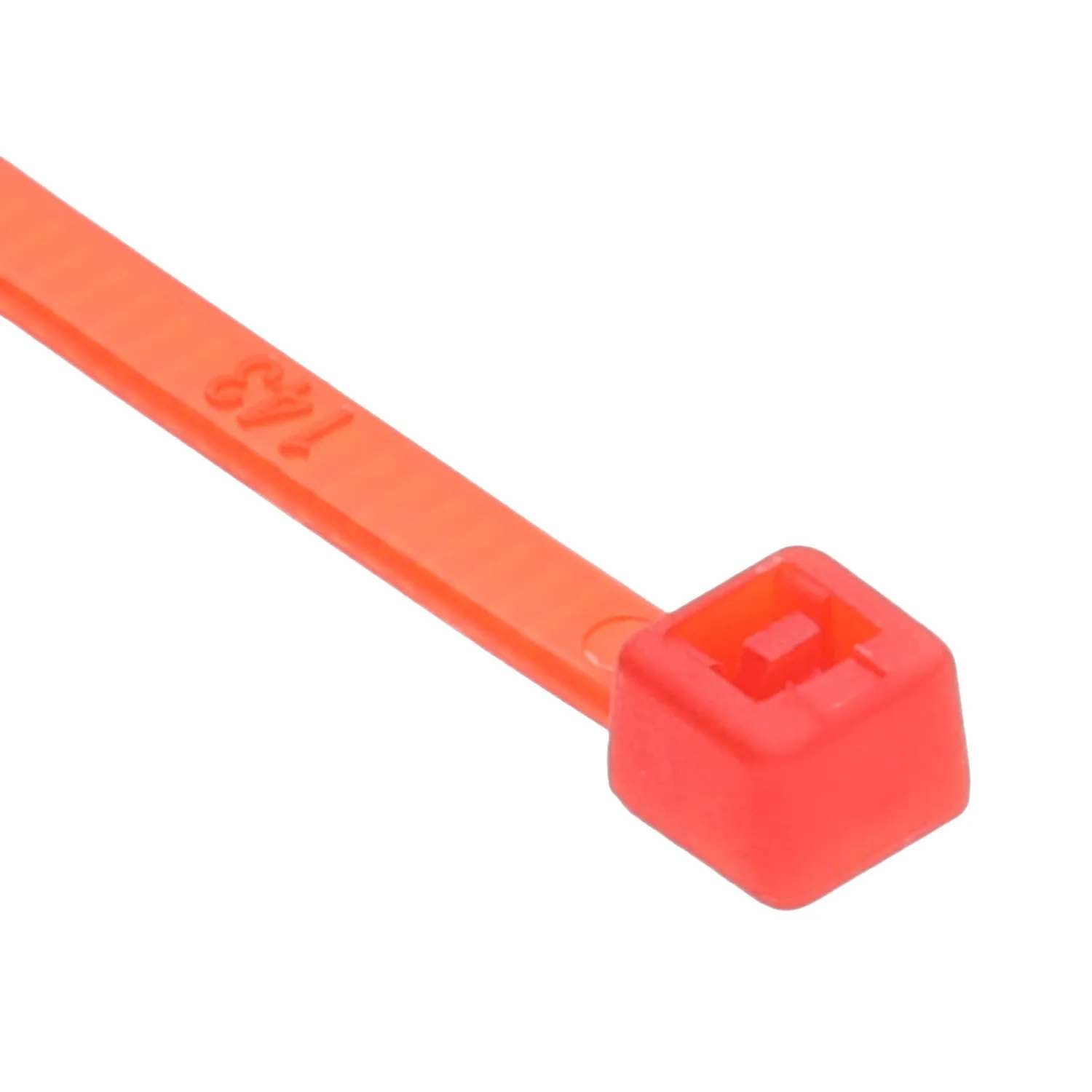 kenable Kabelbinder Rot 100x2,5mm 100er Pack Nylon