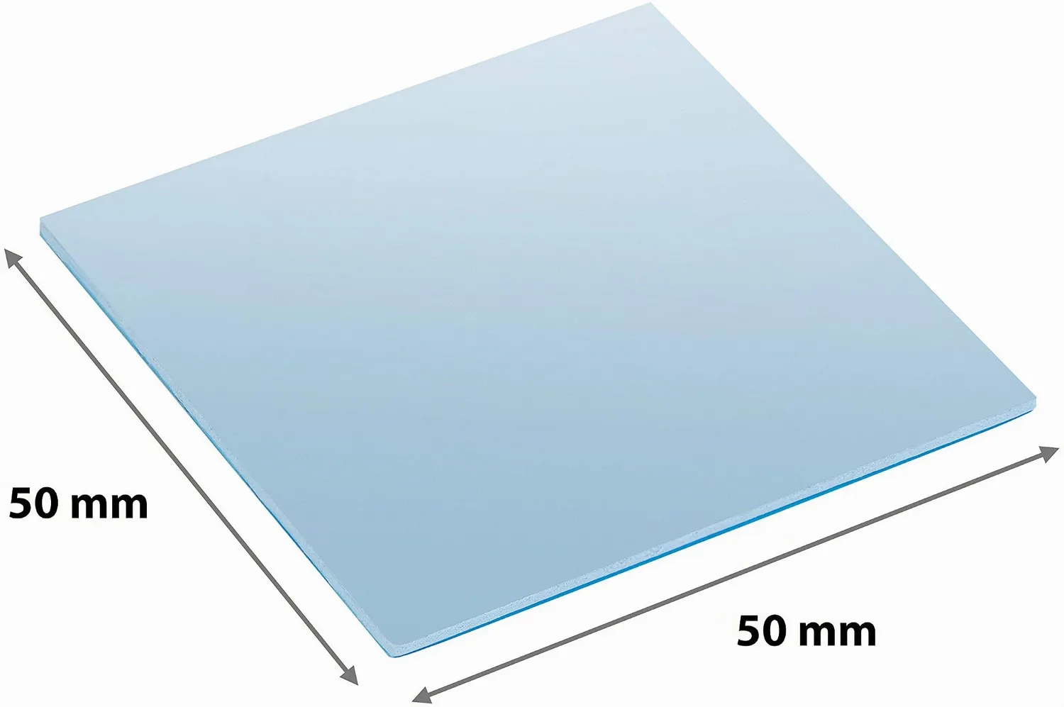 Poppstar Wärmeleitpad 50x50mm 6er Set 6W/mK