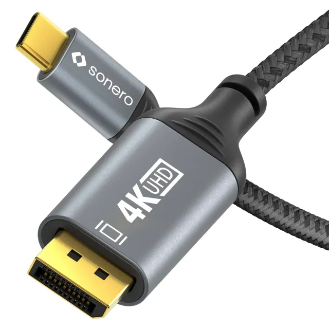 Sonero SPC-V200-010 USB-C DisplayPort Kabel 1 m 4K