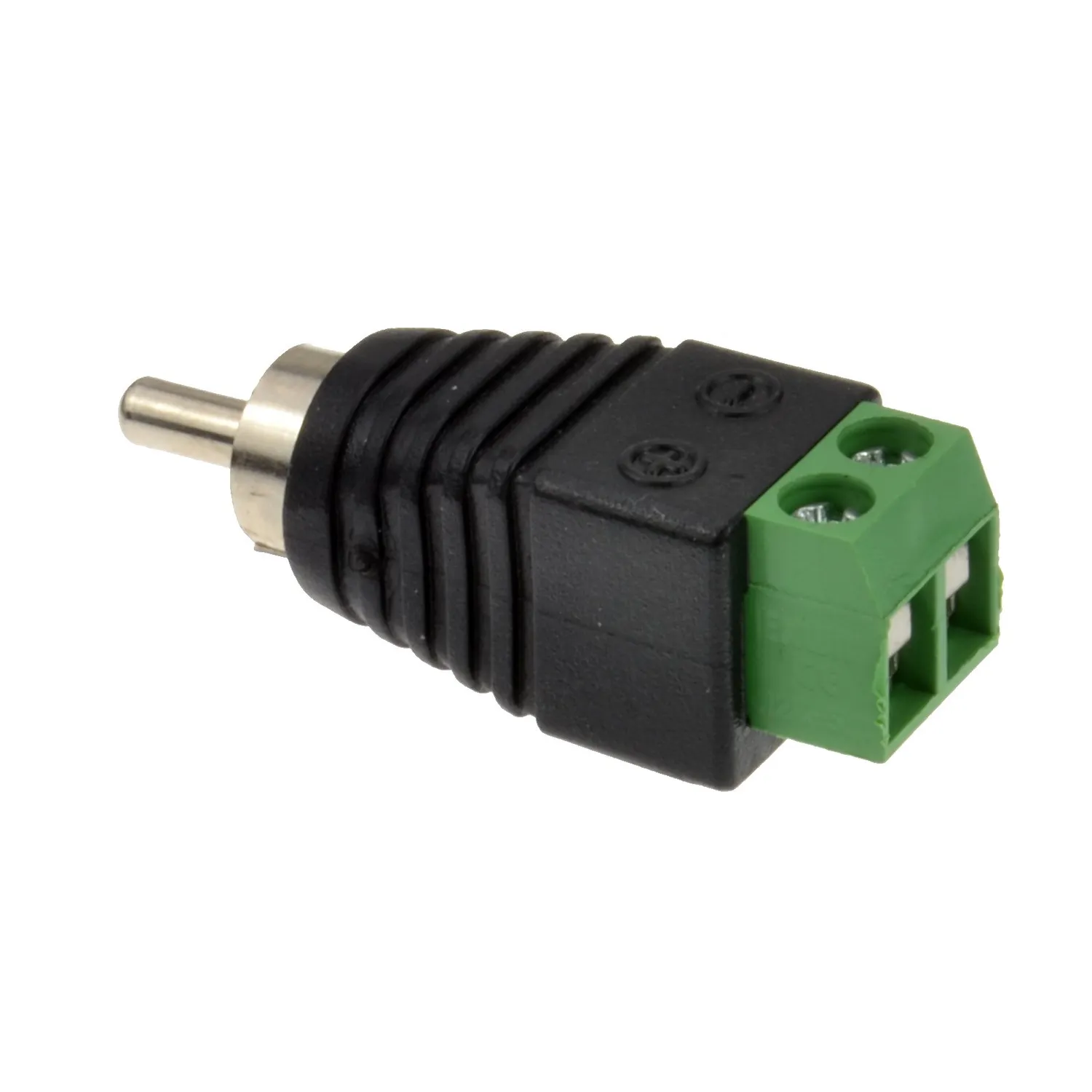 Kenable RCA Cinch Stecker mit Schraubklemme lötfrei
