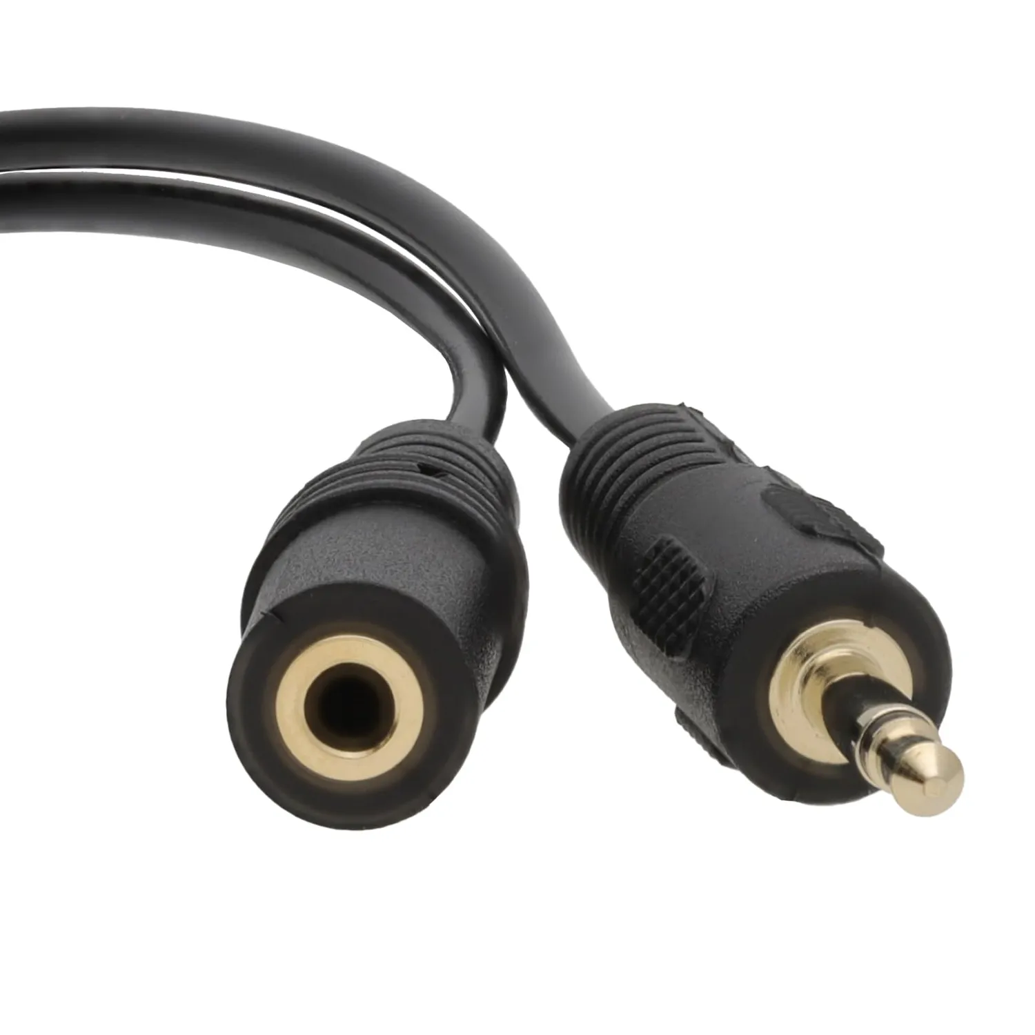 Kenable 3,5mm Mono Klinke Verlängerungskabel 3 m schwarz
