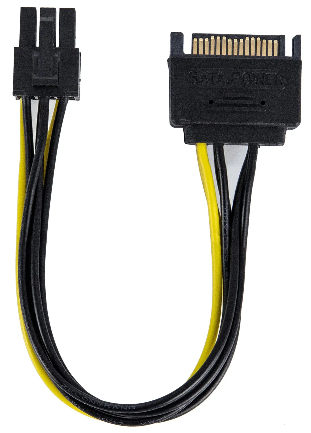 Poppstar SATA auf PCIe Stromkabel 6-polig 20 cm