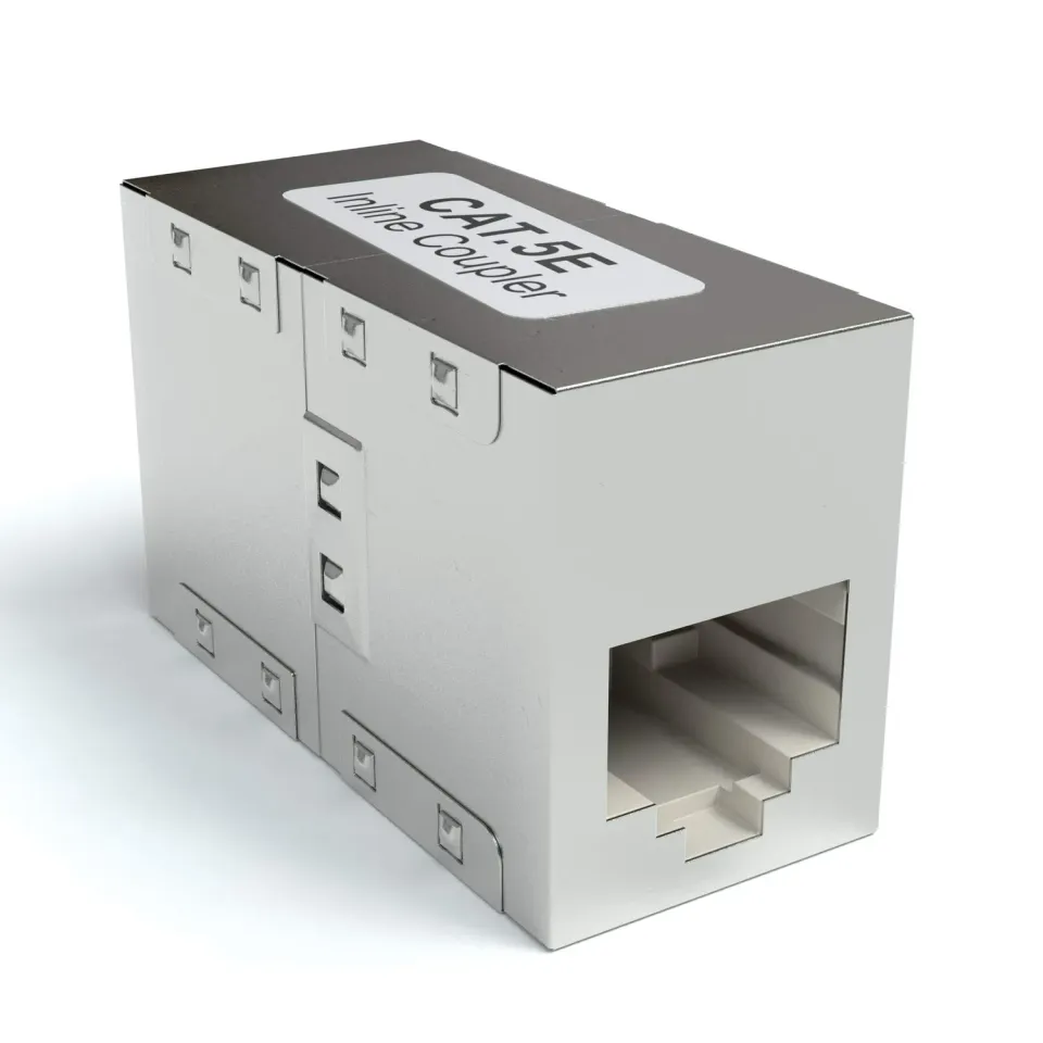 Jamega RJ45 LAN Kupplung CAT6 Verbinder 2er