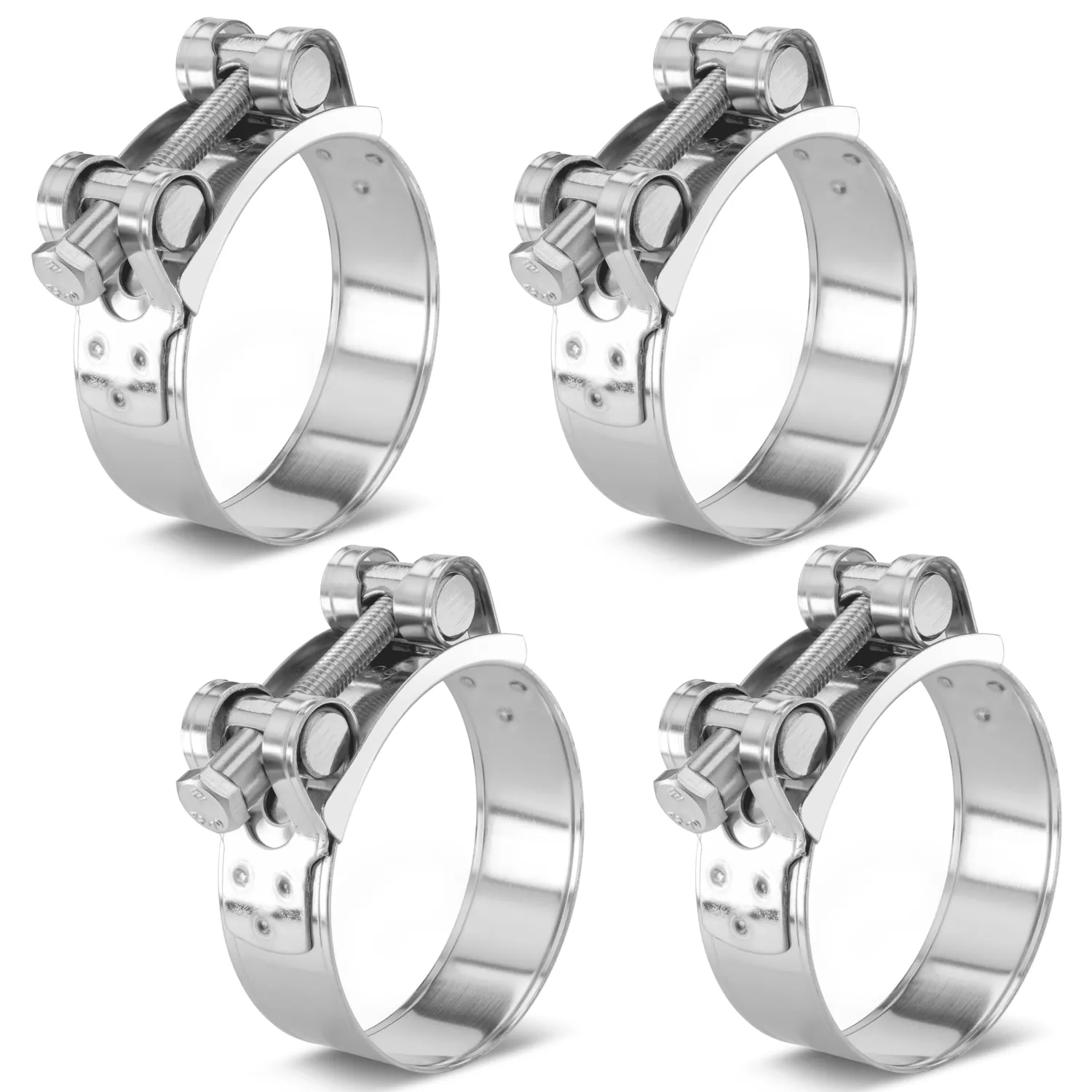 Poppstar Gelenkbolzenschelle Edelstahl 40-43mm 2 Stück
