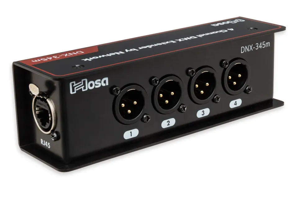 Hosa DNX-345 Extender XLR über CAT Set
