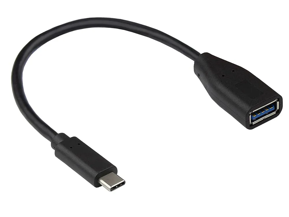 Good Connections OTG Adapterkabel USB-C/USB-A 0,1 m
