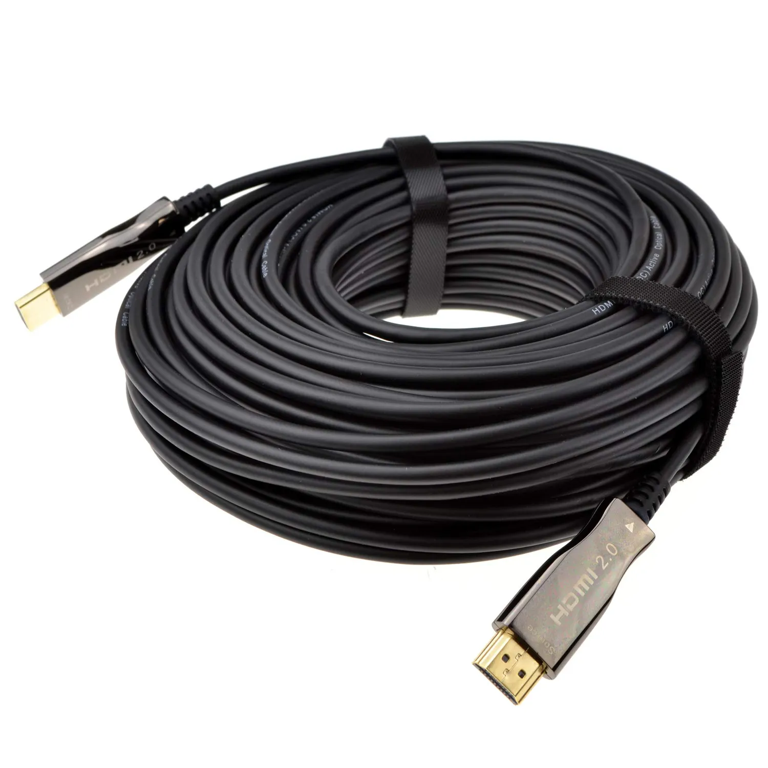Kenable Aktives HDMI Kabel 30m Schwarz 4K HDR