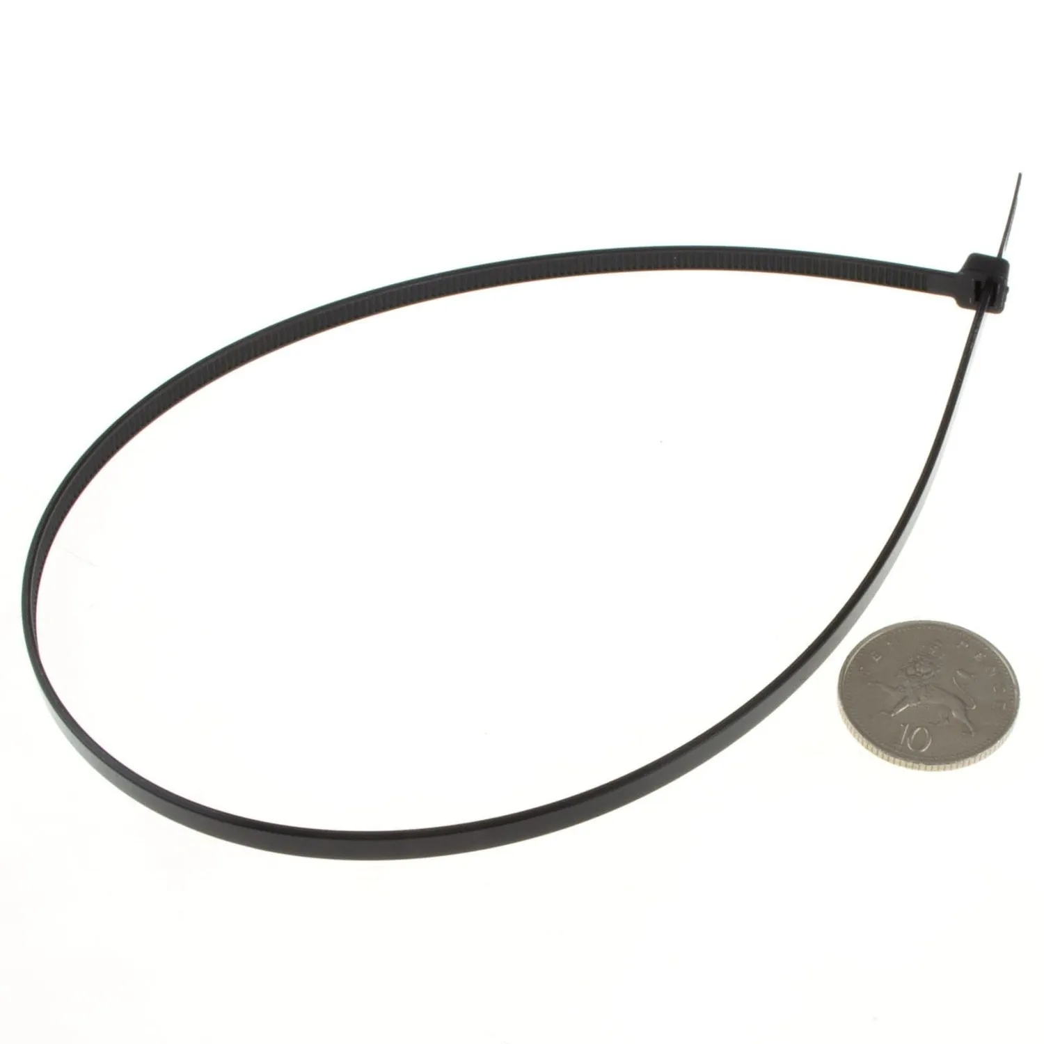 Kenable enTie Kabelbinder 450mm schwarz 100 Stück Nylon