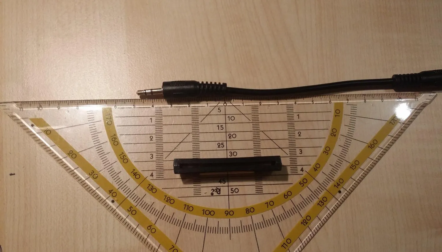 Kenable 3,5mm AUX-Kabel Stereo Mini 0,15m vergoldet