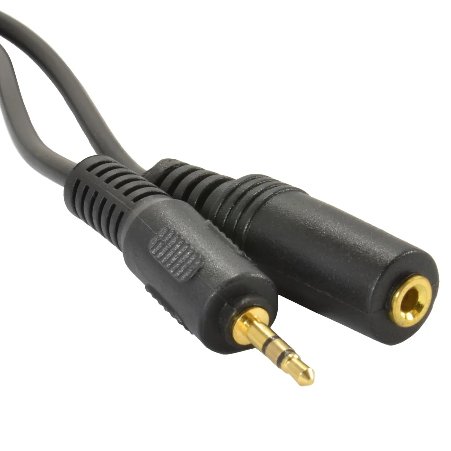 Kenable 2,5mm Klinke Verlängerungskabel 3m Stereo schwarz