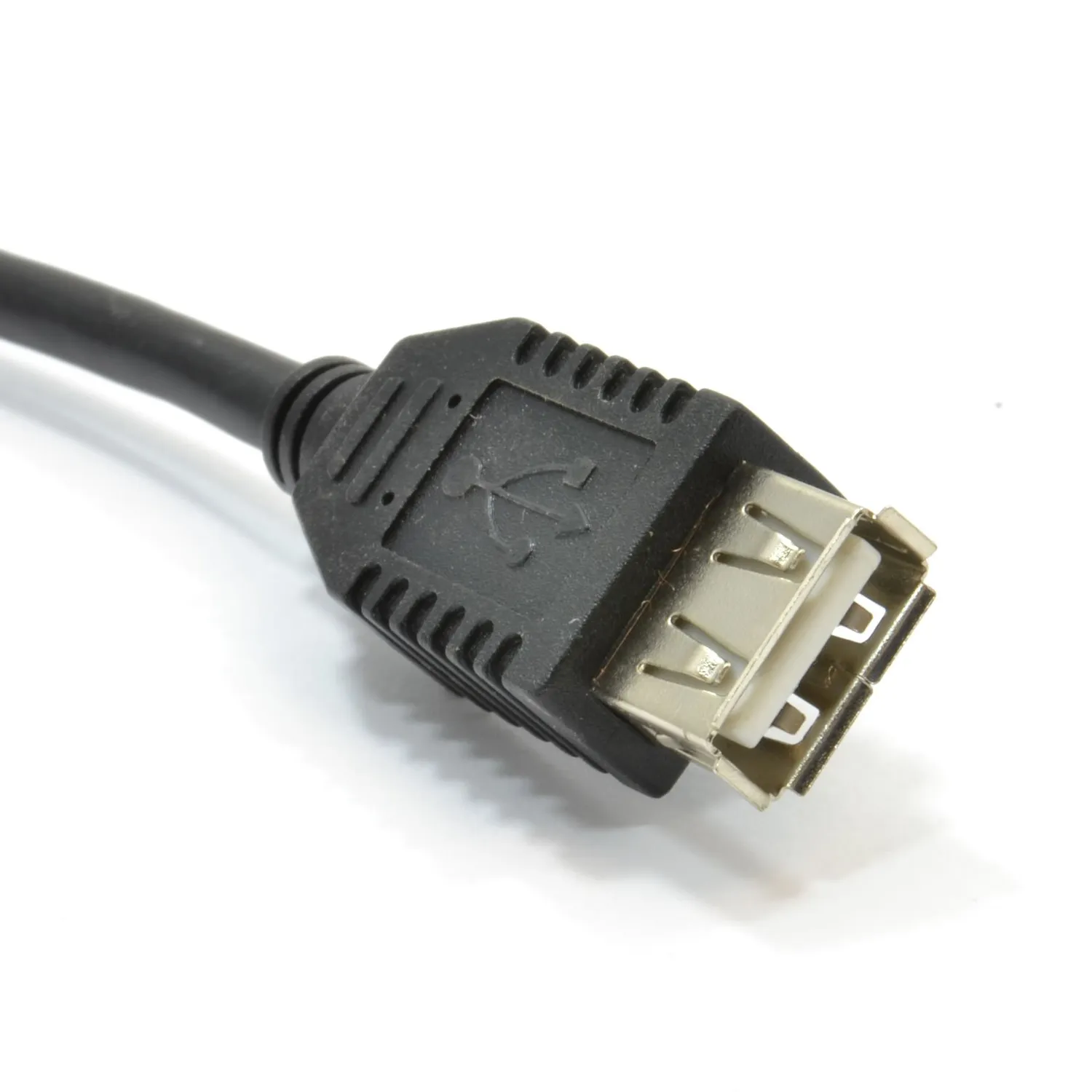 Kenable USB B auf A Panel Adapterkabel 14cm