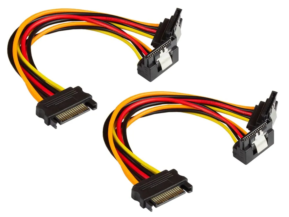 Good Connections SATA Y-Stromkabel Stecker-2x Buchse 20 cm
