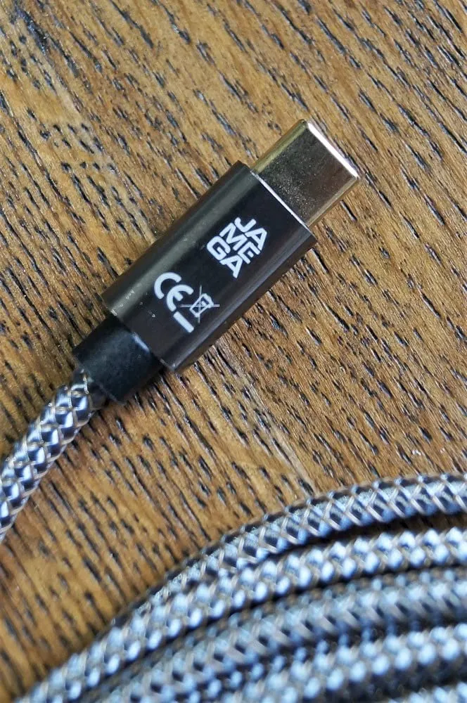 Jamega USB-C auf USB-B Druckerkabel 3m Nylon
