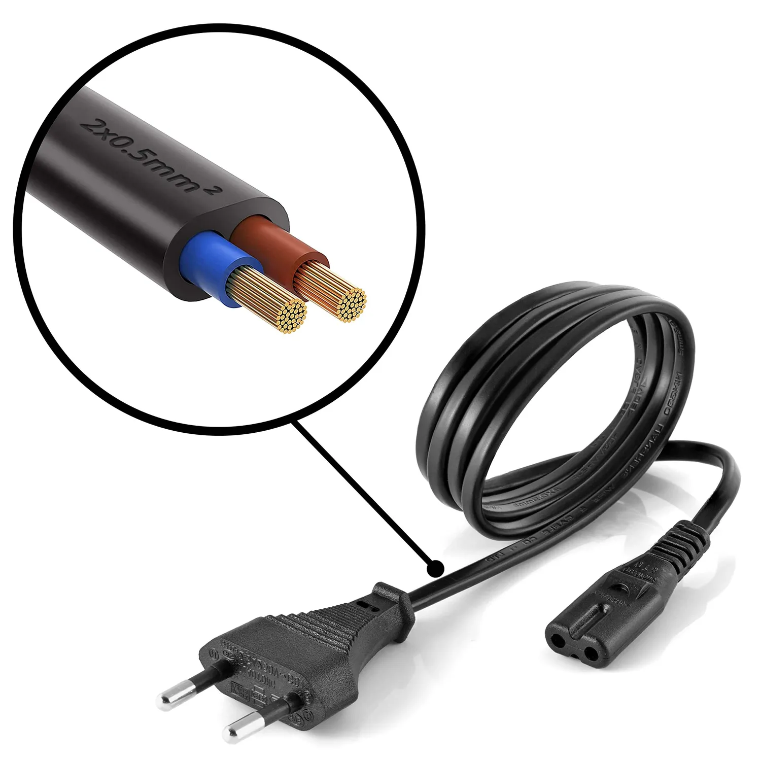 Poppstar USB-C Netzteil 65W Laptop Ladegerät PD 1,2m