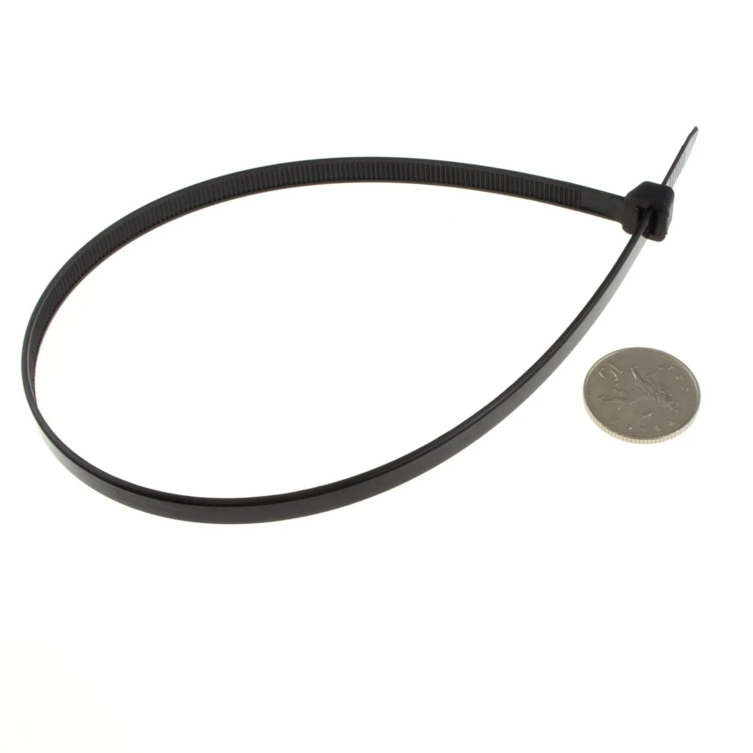 Kenable enTie Kabelbinder 400x7,6 mm schwarz 100 Stück