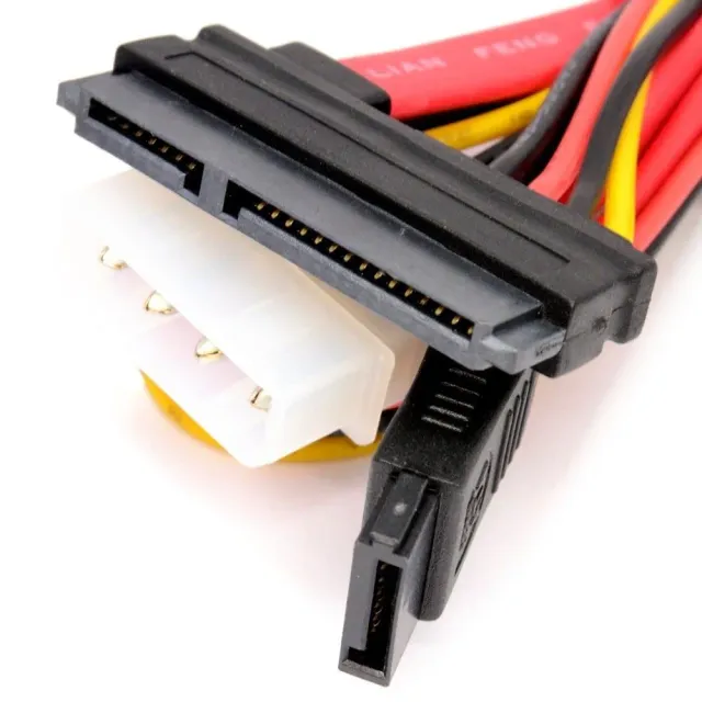 Kenable SATA Combo Daten-Stromkabel 0,5 m SATA II