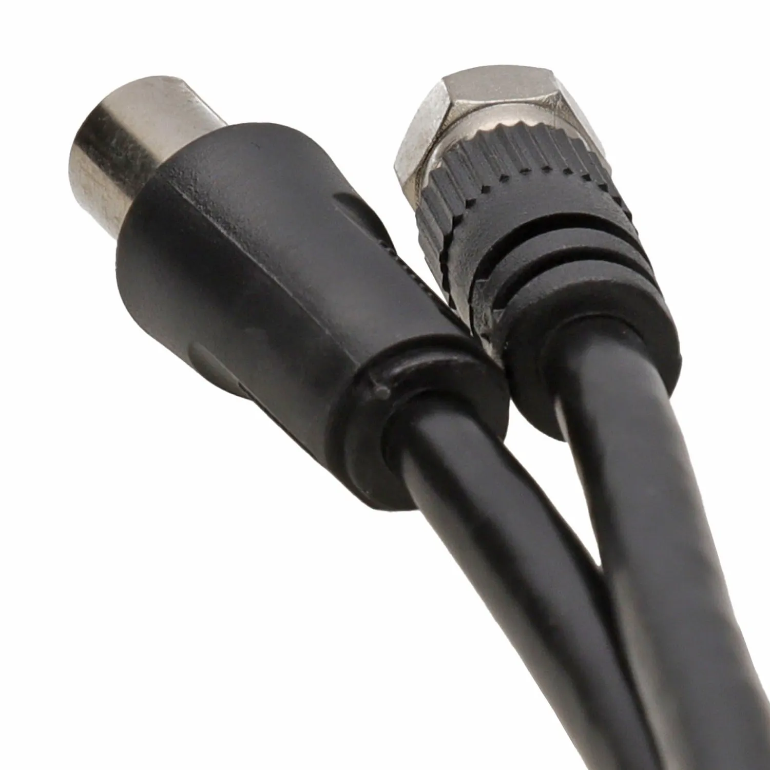 Kenable Sat-Kabel F-Stecker Antennenstecker 0,5m 75 Ohm