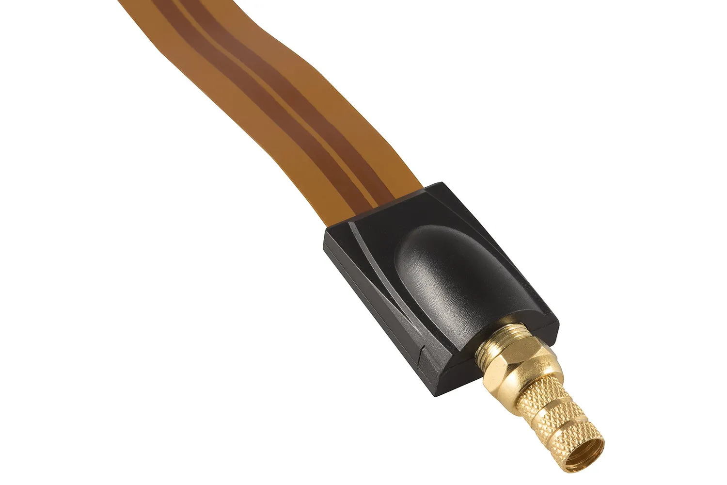 Poppstar F-Stecker 7 mm vergoldet 8 Stück wetterfest