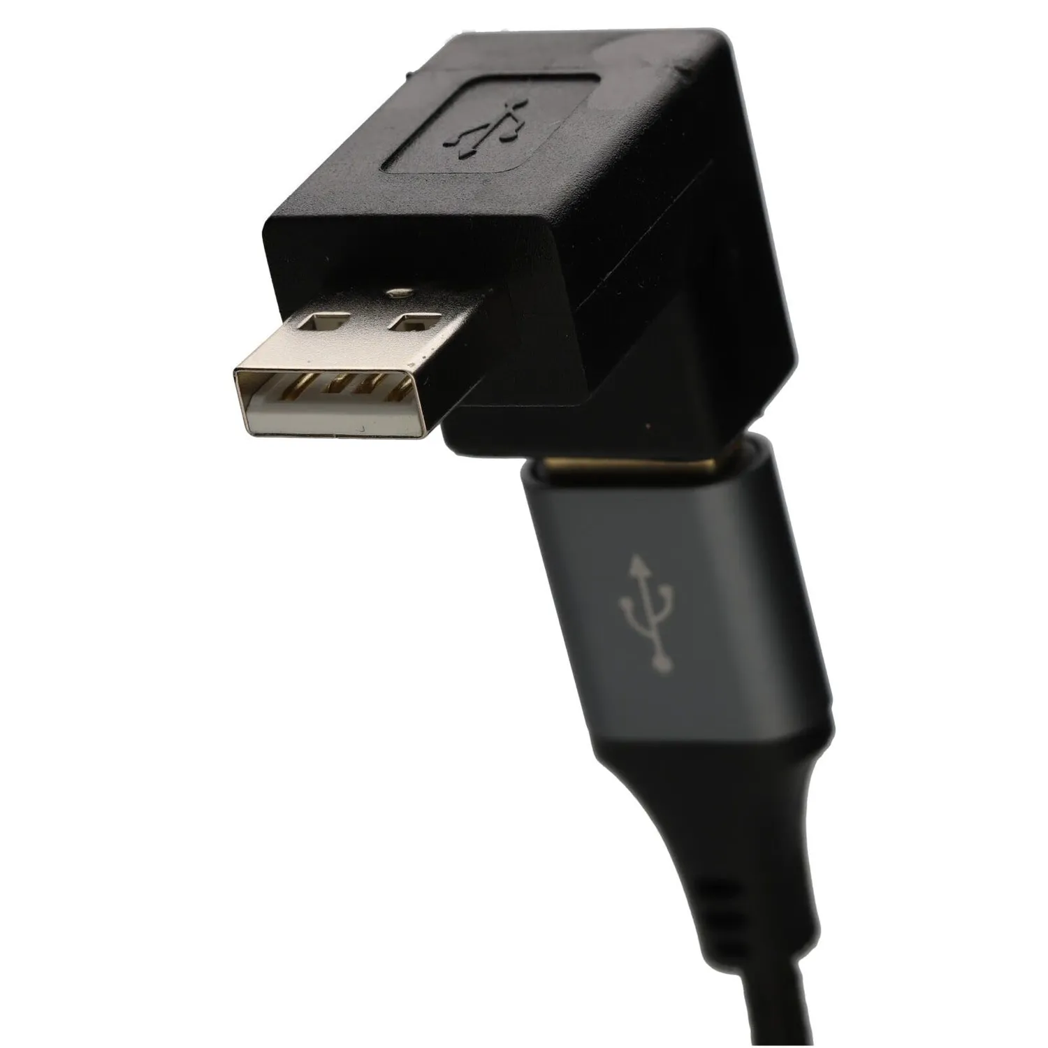Kenable USB 2.0 Winkeladapter 90° rechts Typ-A