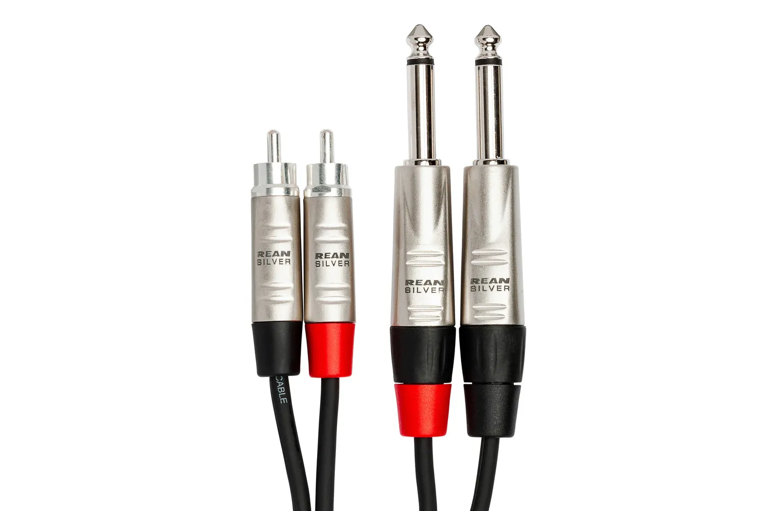 Hosa HPR-010X2 Pro Stereo-Kabel 3 m Klinke