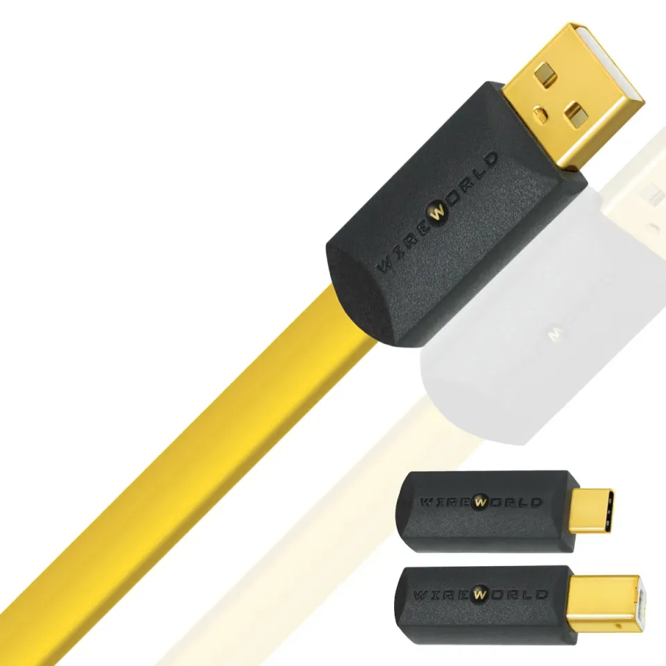 WireWorld Chroma 8 USB-Kabel A-B 1,0m OFC