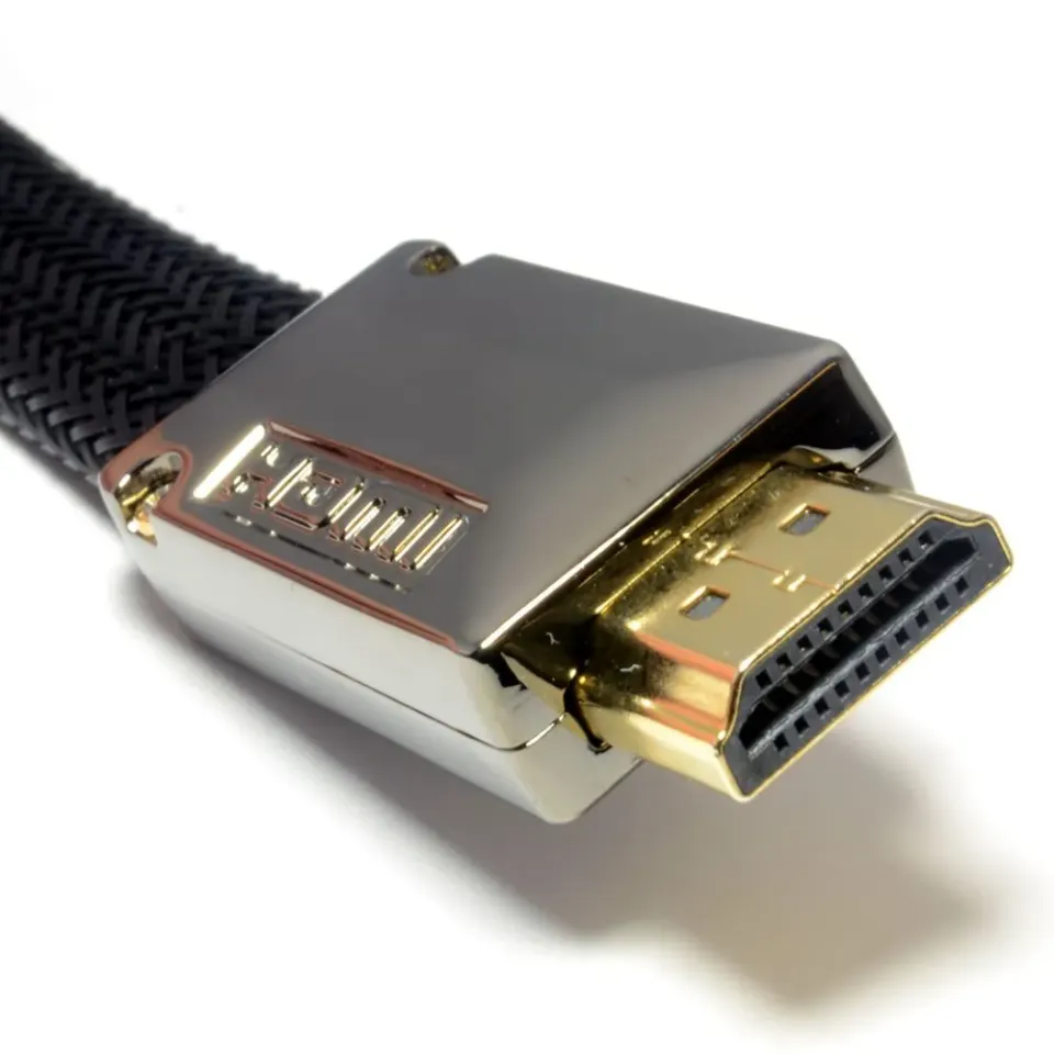 Kenable Profi Flach HDMI 2.0 Kabel 0,5 m 4K geflochten