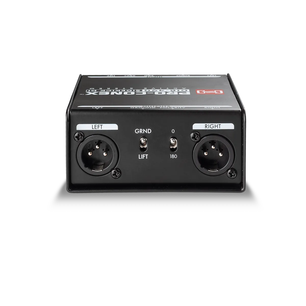 Hosa DIB-490 Sidekick DI-Box aktiv stereo Pro-Conex