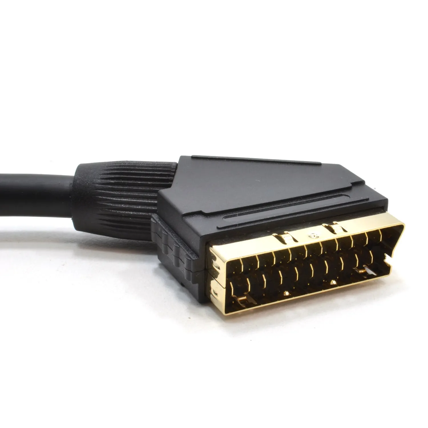 Kenable Scart-Kabel Stecker-Stecker 21-polig vergoldet 5m