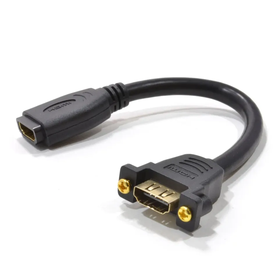 Kenable HDMI 1.4 Einbaukabel Buchse-Buchse 15cm