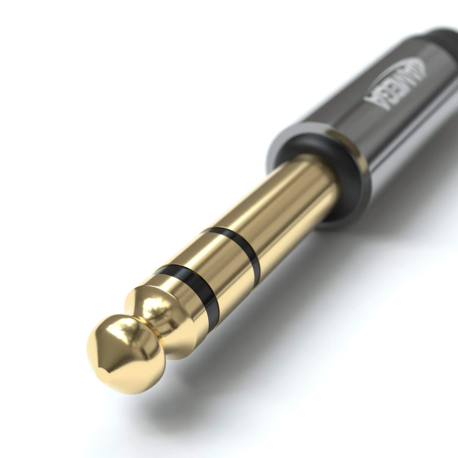 JAMEGA Klinken-Adapterkabel 6,3mm Stecker 0,1m stereo