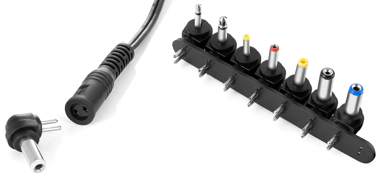 Poppstar Universal Netzteil 6-16V 5A 2,5 m 8 Stecker