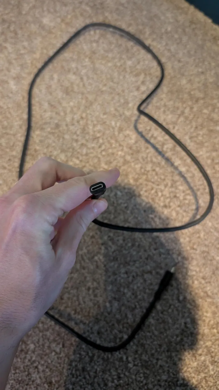 Kenable USB-C 3.2 Kabel 0,5m 100W 20Gbps Schwarz