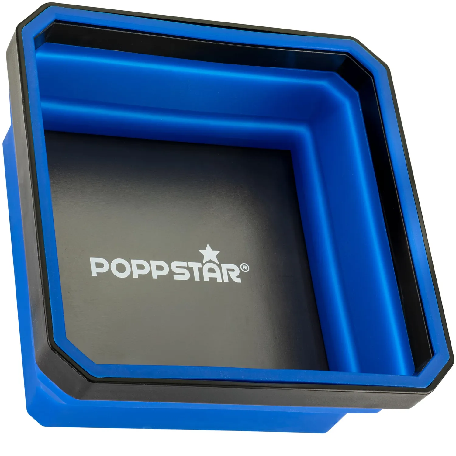 Poppstar Werkzeugschalen faltbar magnetisch blau 3er Set