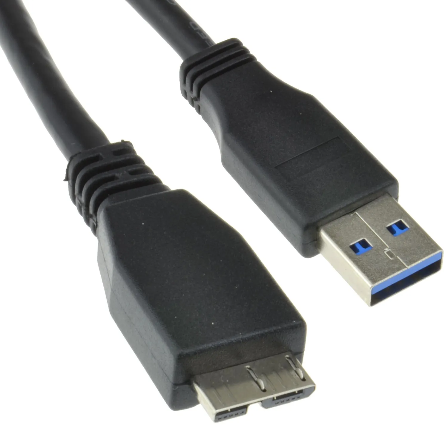 Kenable USB 3.0 Kabel A-Micro-B 0,15m Schwarz
