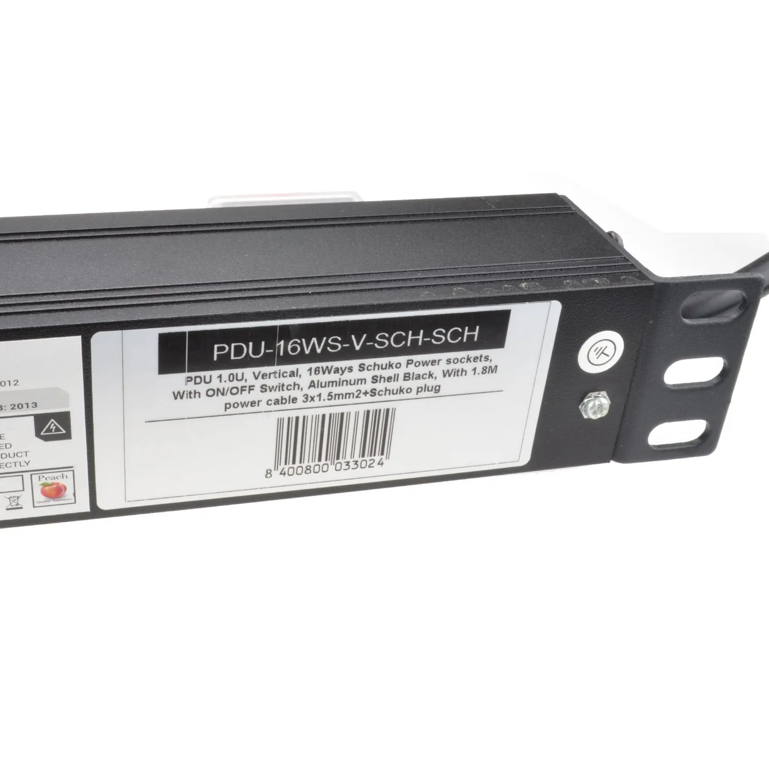 Kenable 16 Wege PDU Steckdosenleiste Schuko 16-fach