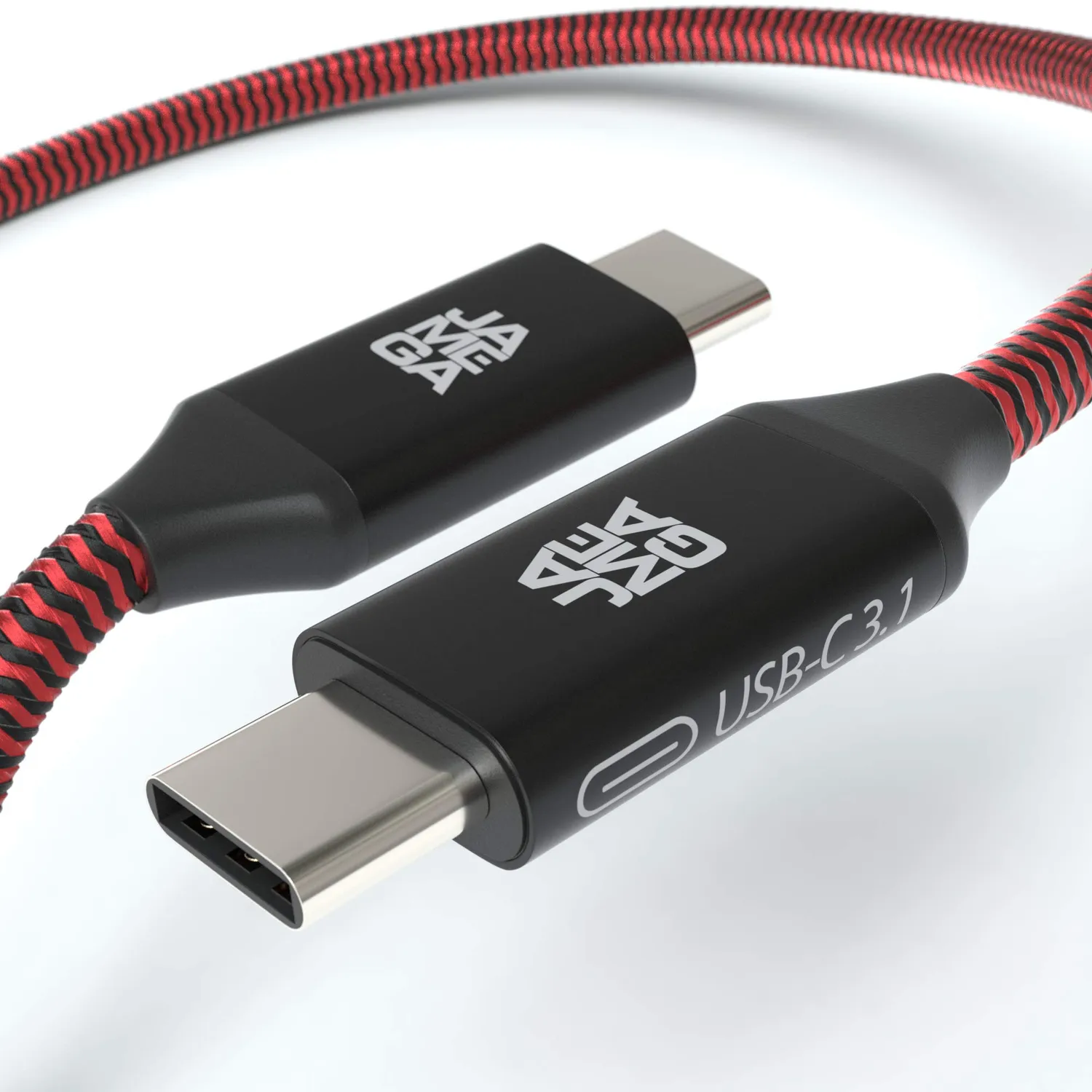 Jamega USB-C Kabel 3.1 Gen2 1,8 m 100W 10 Gbit/s