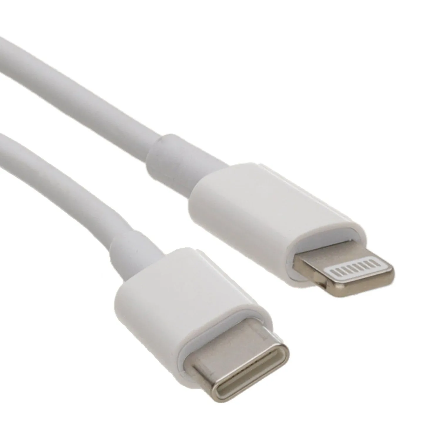 Kenable USB-C auf 8-Pin Kabel 0,5 m 20W Weiß