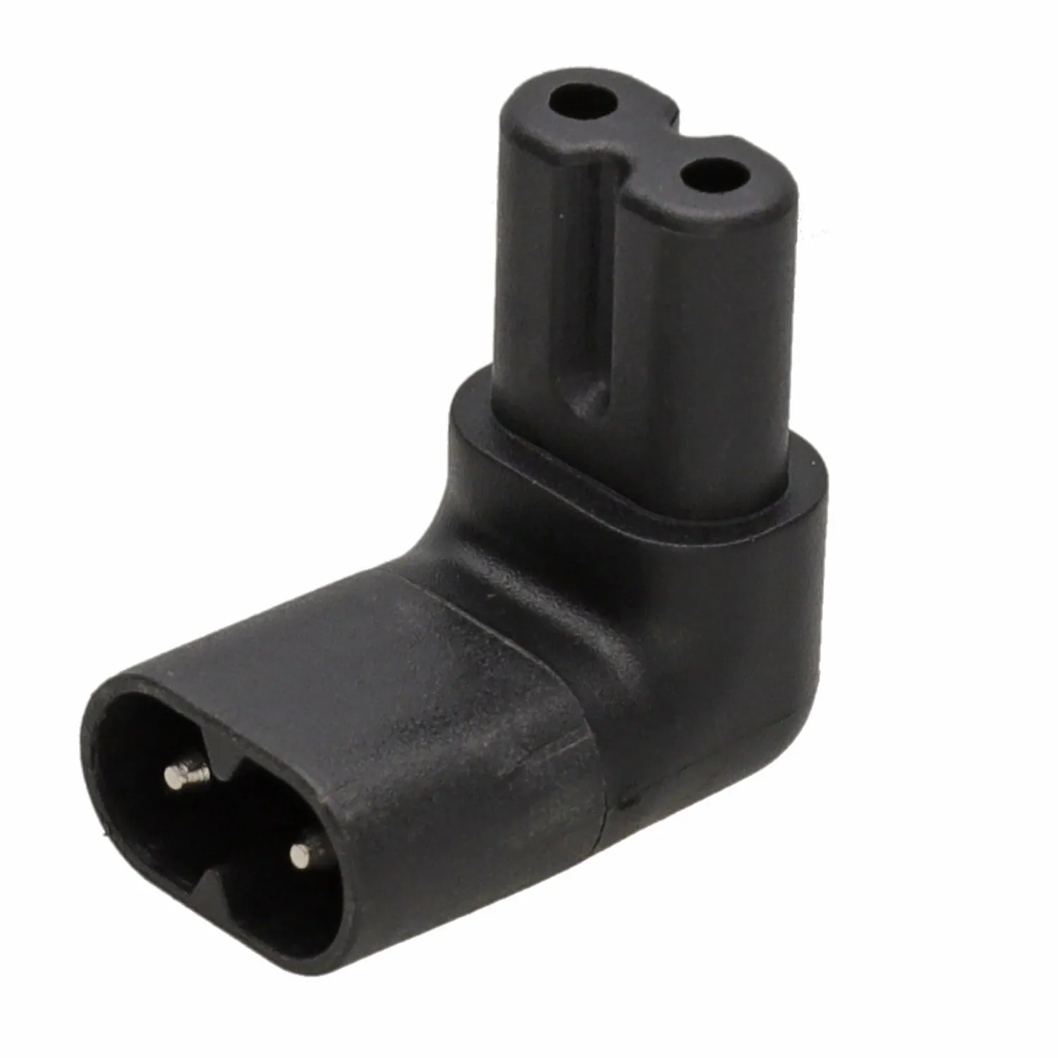 Kenable C7/C8 Winkeladapter Vertikal 2,5A Figure-8