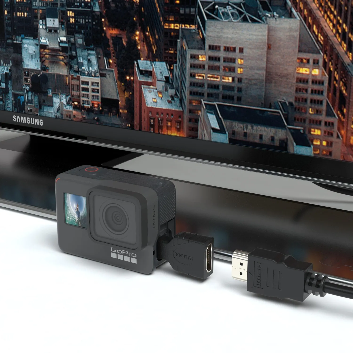 Jamega HDMI auf Micro-HDMI Adapter Schwarz 4K