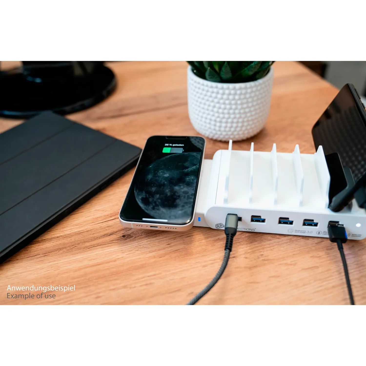 Good Connections Qi Charging Pad 15W links für PCA-D006W