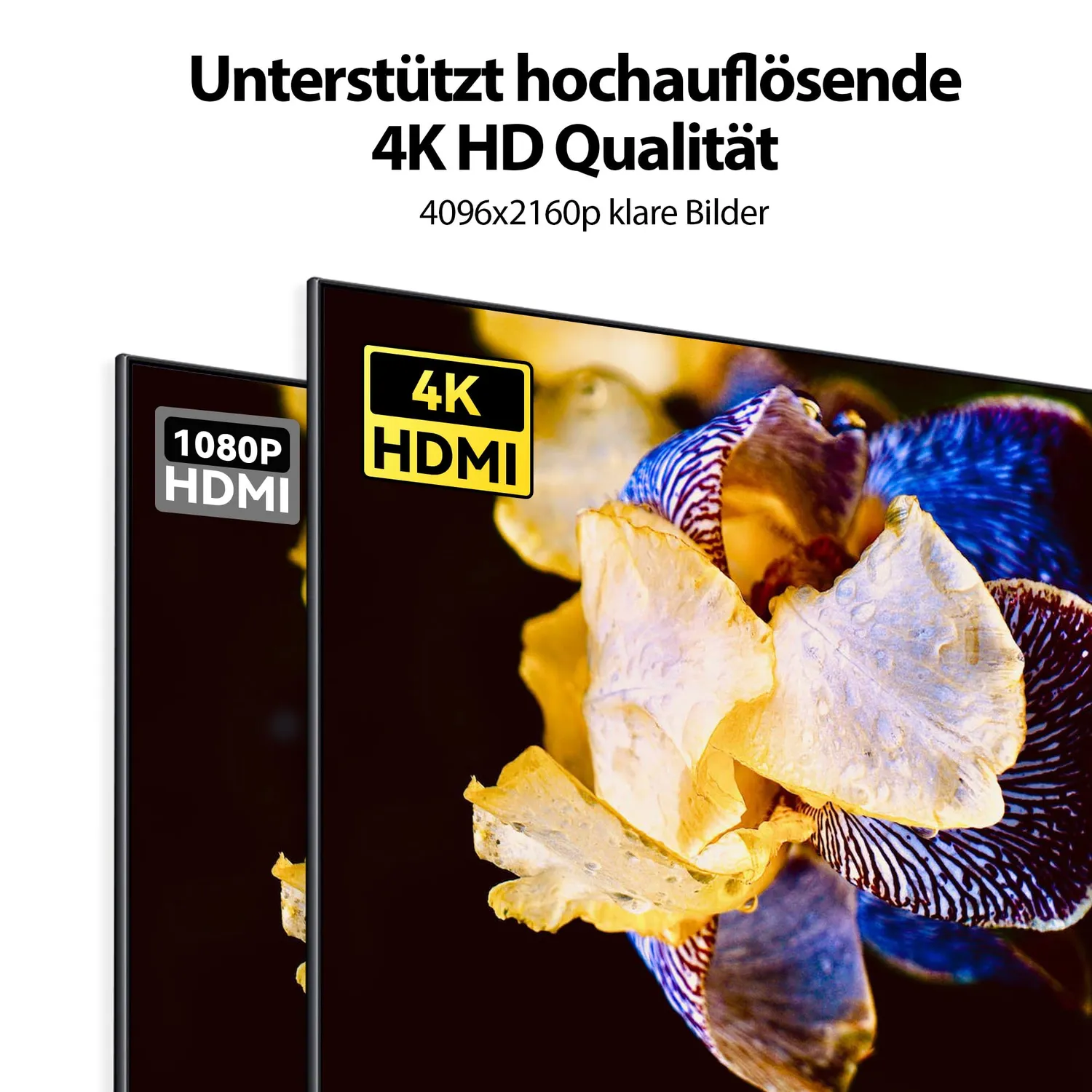 JAMEGA Mini-HDMI Kabel Typ C-A 5m 4K
