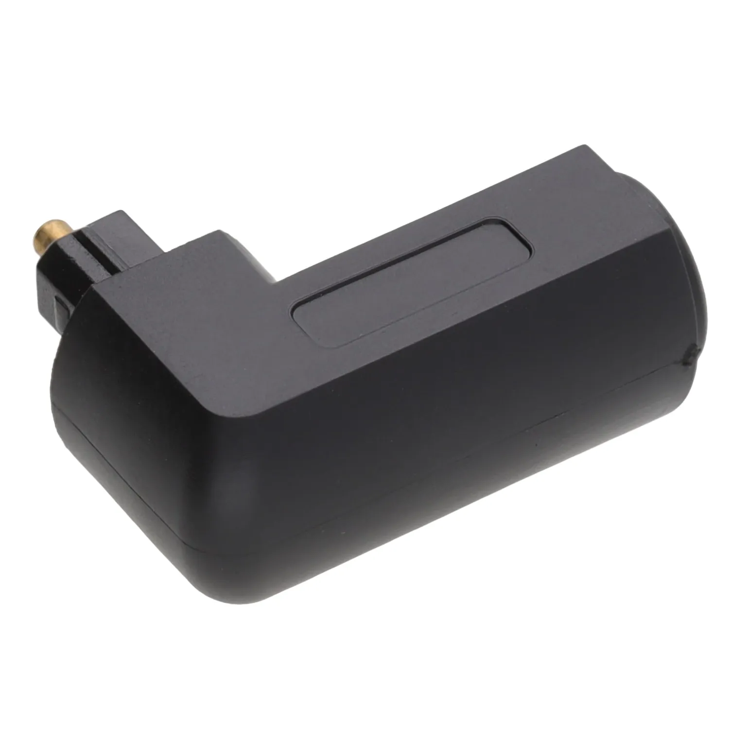 kenable Toslink Adapter Buchse auf Winkel-Stecker 360° drehbar
