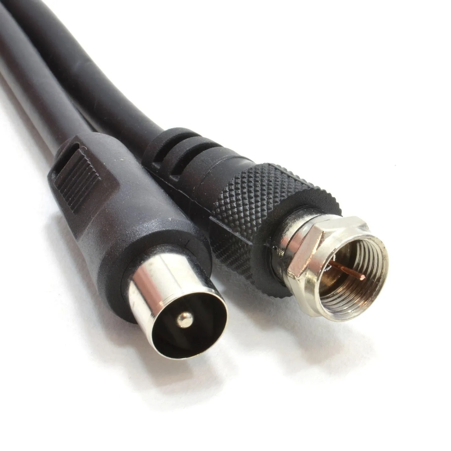 Kenable Sat-Kabel F-Stecker Antennenstecker 0,5m 75 Ohm