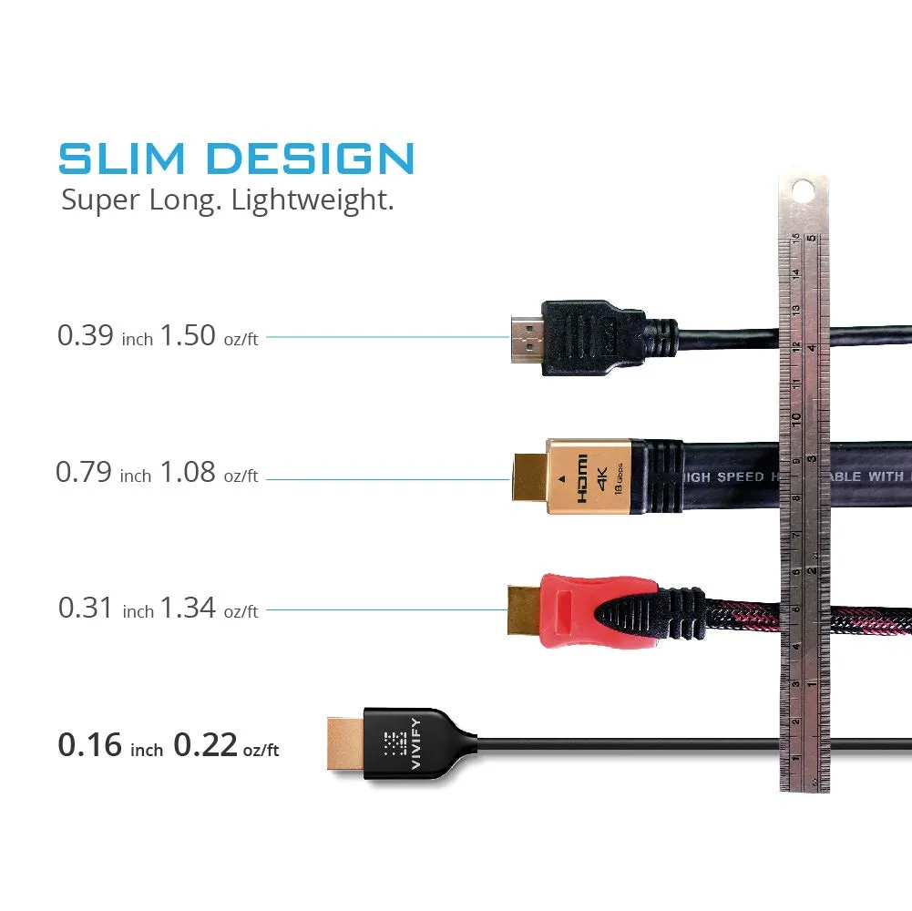 Vivify Star Gen1 HDMI Glasfaserkabel 2,7m 4K