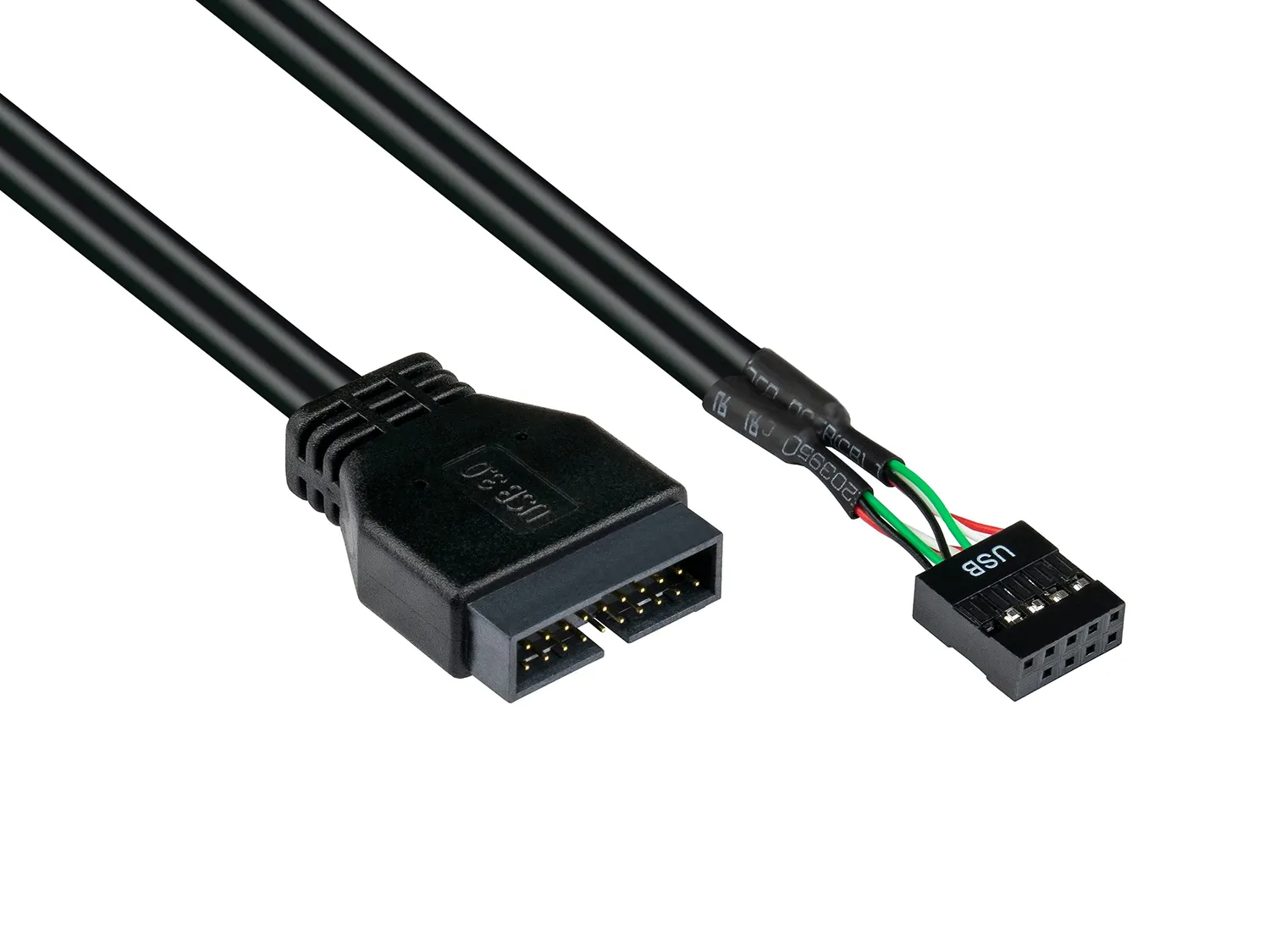 Good Connections SATA Y-Stromkabel Stecker-2x Buchse 20 cm