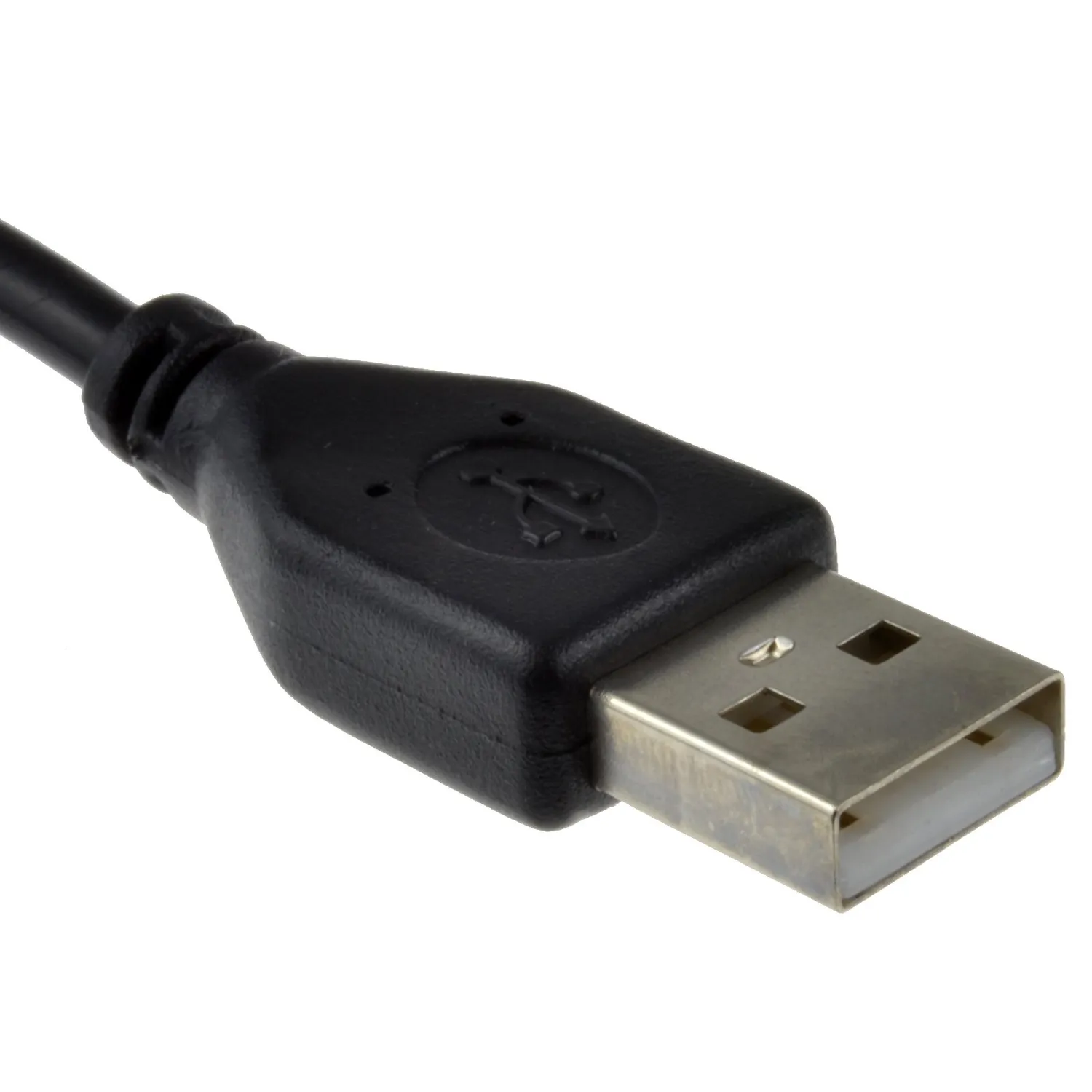 Kenable USB 2.0 Kabel A-A Stecker 0,15m Schwarz