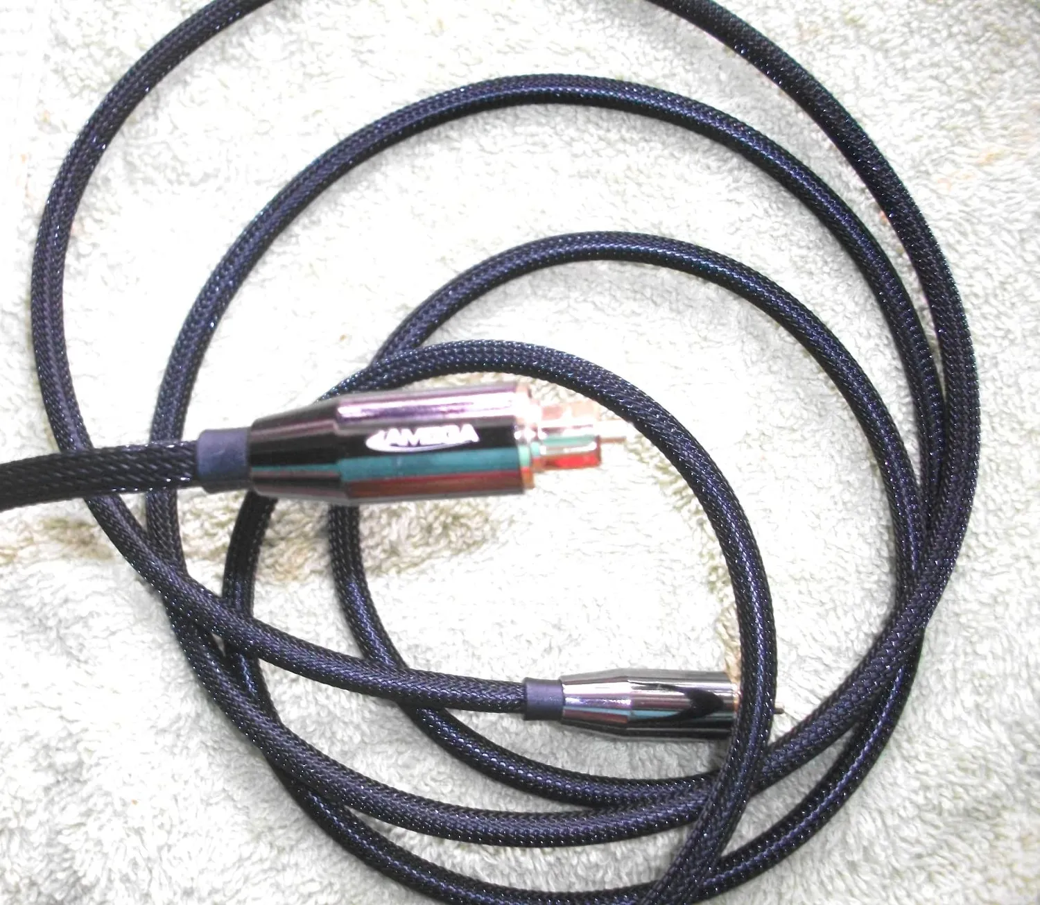 JAMEGA Toslink Optisches Kabel 3 m Nylon Soundbar